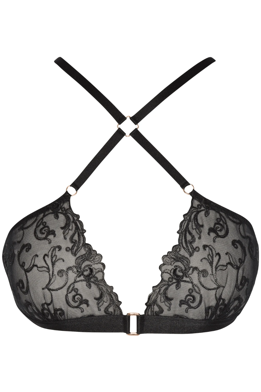 Vienna Embroidery Crossed Bra 4 Vienna Embroidery Crossed Bra - Image 2