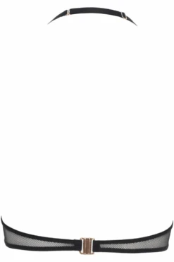 Vienna Embroidery Halter Bra 13 Vienna Embroidery Halter Bra -Fashion Lingerie Store bracli vienna halter bra black ghost back