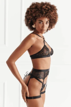 Vienna Embroidery Harness 17 Vienna Embroidery Harness -Fashion Lingerie Store bracli vienna harness garter black 3