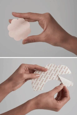 Bye Bra Breast Lift Tape + Satin Nipple Covers 10 Bye Bra Breast Lift Tape + Satin Nipple Covers -Fashion Lingerie Store bye bra breast lift tape satin nipple covers beige 2