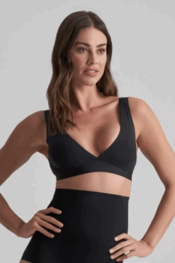 Bye Bra Deep Plunge Bra In Black