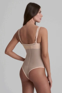 Bye Bra Forming Tulle WYOB Bodysuit 8 Bye Bra Forming Tulle WYOB Bodysuit -Fashion Lingerie Store bye bra forming tulle wyob bodysuit beige 3