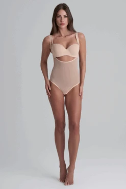 Bye Bra Forming Tulle WYOB Bodysuit 9 Bye Bra Forming Tulle WYOB Bodysuit -Fashion Lingerie Store bye bra forming tulle wyob bodysuit beige 4