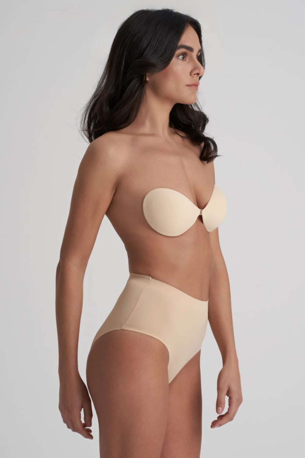 Bye Bra Invisible Adhesive Bra In Beige 5 Bye Bra Invisible Adhesive Bra In Beige - Image 3