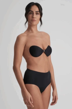 Bye Bra Invisible Adhesive Bra In Black 8 Bye Bra Invisible Adhesive Bra In Black -Fashion Lingerie Store bye bra invisible bra black 3