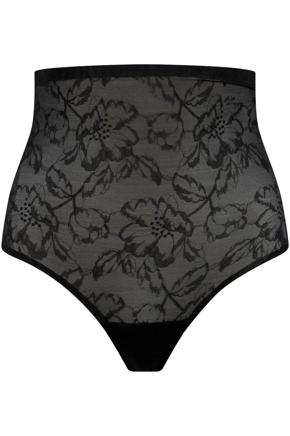 Bye Bra Lacy High Waist Shaping Thong 4 Bye Bra Lacy High Waist Shaping Thong - Image 2