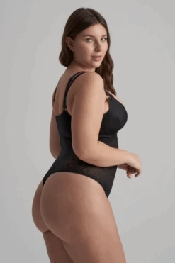 Bye Bra Lacy Open Bust Thong Bodysuit 16 Bye Bra Lacy Open Bust Thong Bodysuit -Fashion Lingerie Store bye bra lacy open bust thong bodysuit black 5