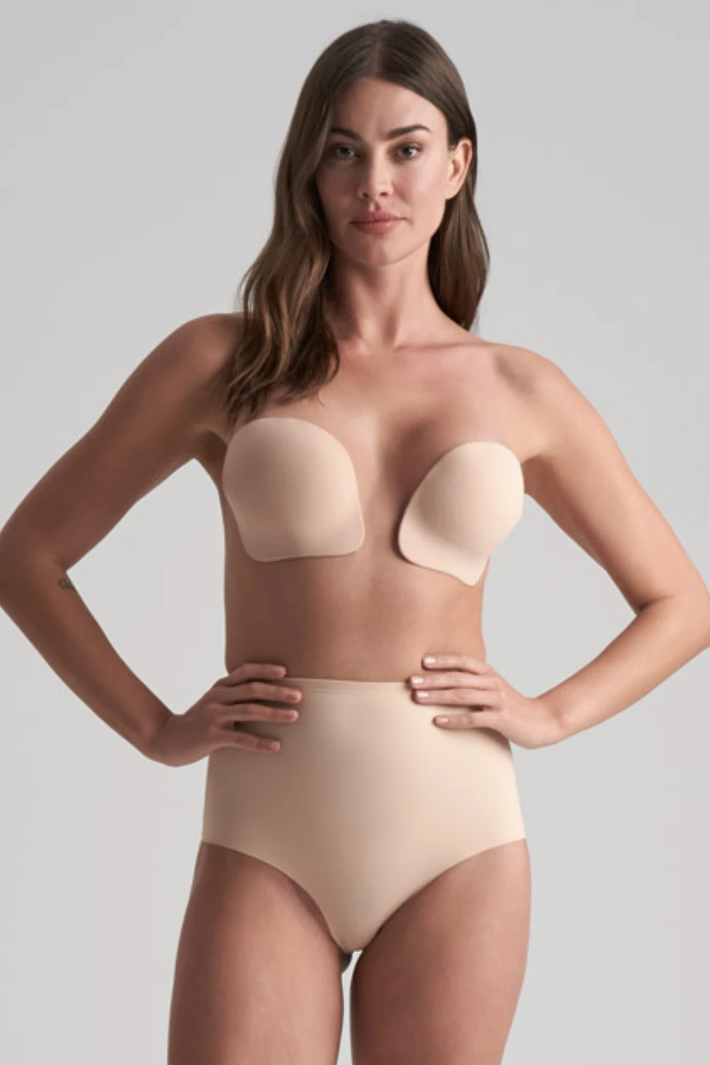 Bye Bra Adhesive Push-Up Cups In Beige 6 Bye Bra Adhesive Push-Up Cups In Beige - Image 4