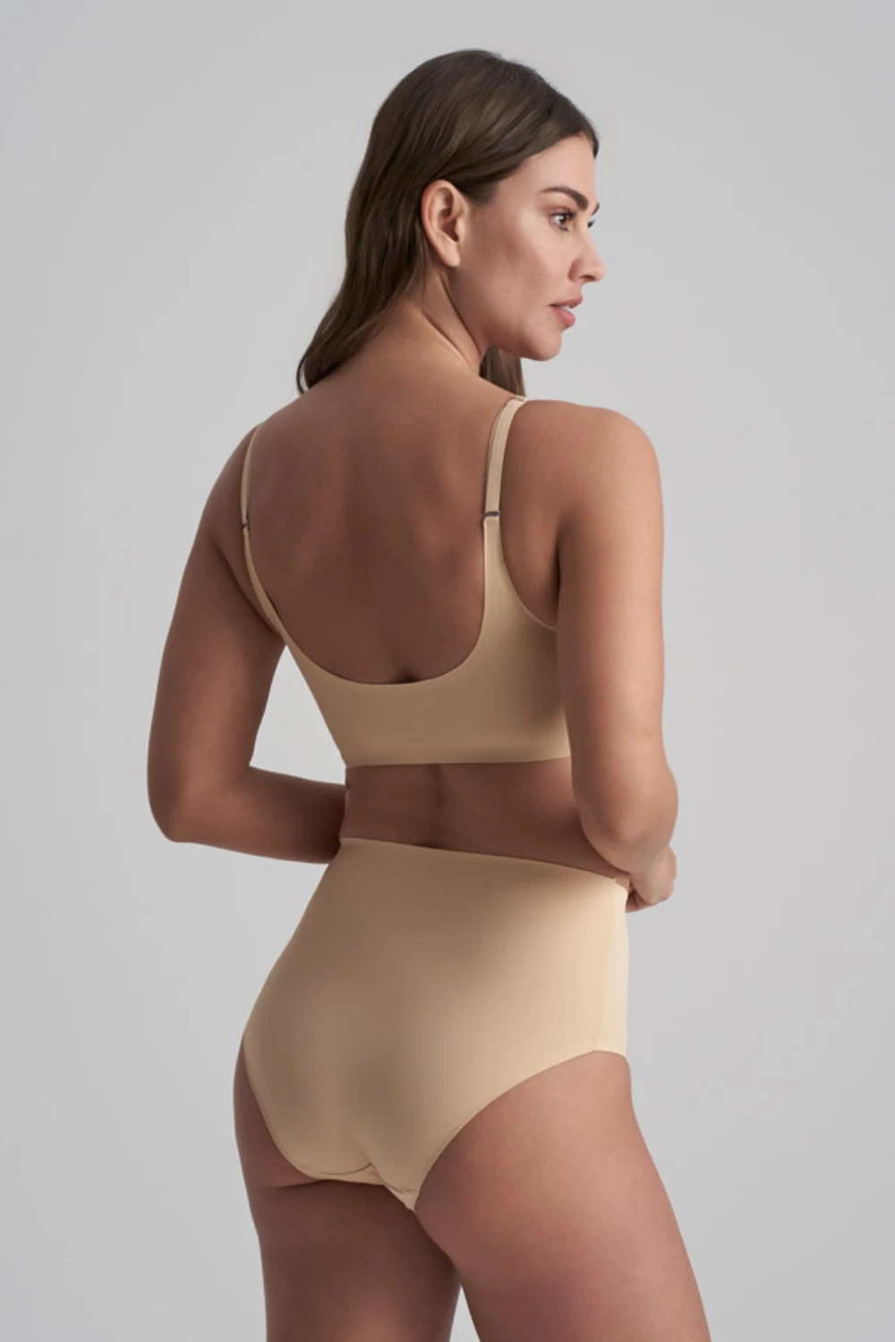 Bye Bra Round Neck Bra In Beige 5 Bye Bra Round Neck Bra In Beige - Image 3