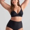 Bye Bra Sculpting Mid Waist Brief 1 Bye Bra Sculpting Mid Waist Brief -Fashion Lingerie Store bye bra sculpting mid waist brief black 1