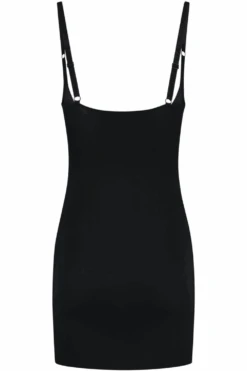 Bye Bra Sculpting Open Bust Dress 11 Bye Bra Sculpting Open Bust Dress -Fashion Lingerie Store bye bra sculpting open bust dress black ghost back