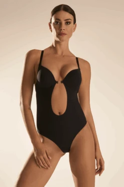 Bye Bra Sensual Low Back Thong Bodysuit
