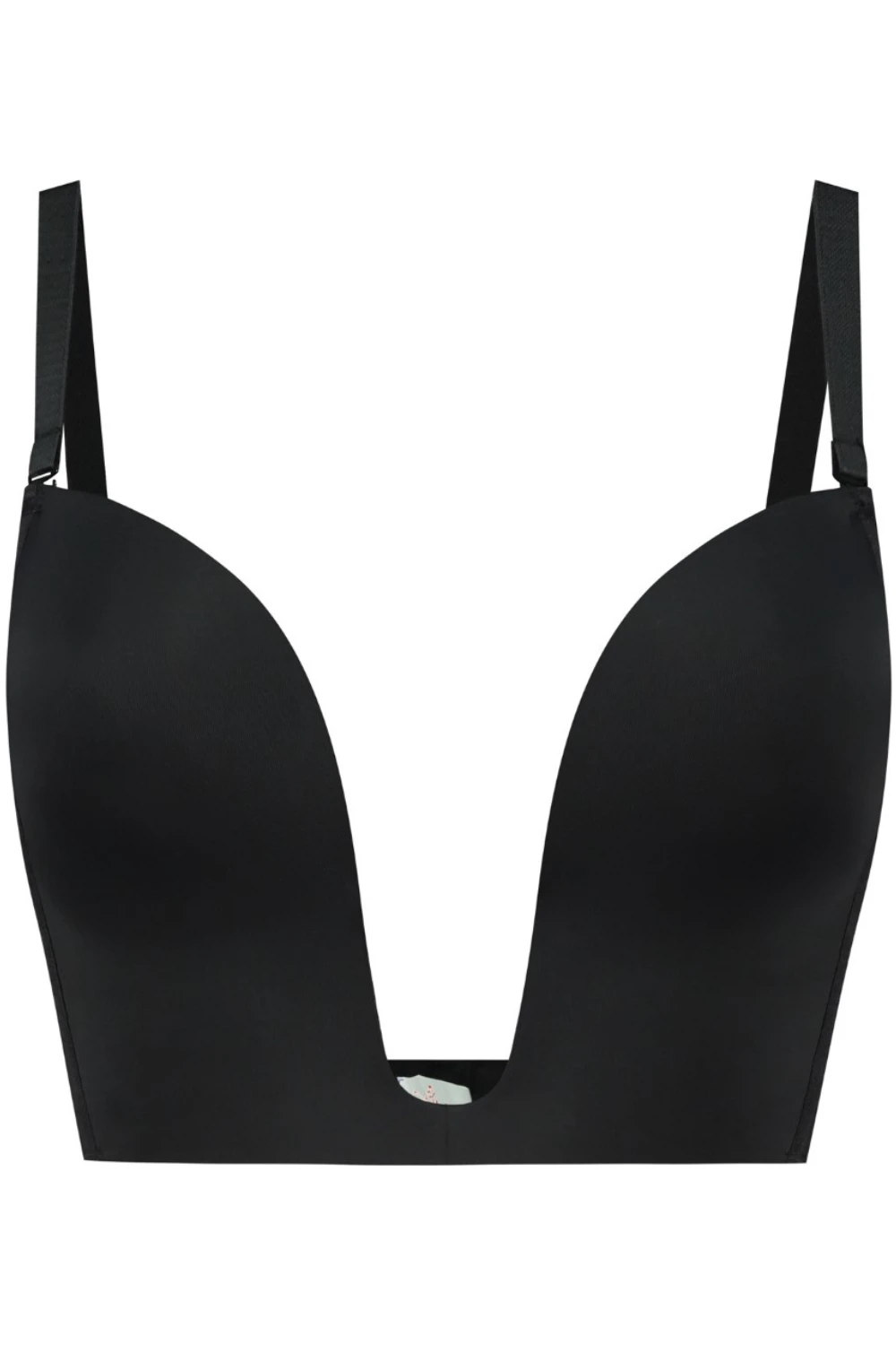 Bye Bra Ultra Plunge Bra In Black 4 Bye Bra Ultra Plunge Bra In Black - Image 2