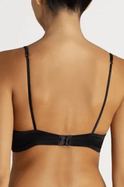 Hera High Neck Balconette Bra 14 Hera High Neck Balconette Bra -Fashion Lingerie Store coco de mer hera high neck balconette bra black 6