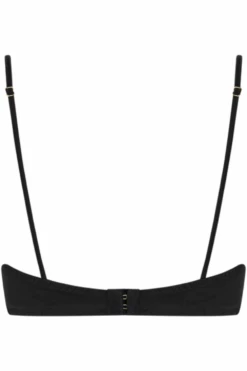 Hera High Neck Balconette Bra 16 Hera High Neck Balconette Bra -Fashion Lingerie Store coco de mer hera high neck balconette bra black ghost back