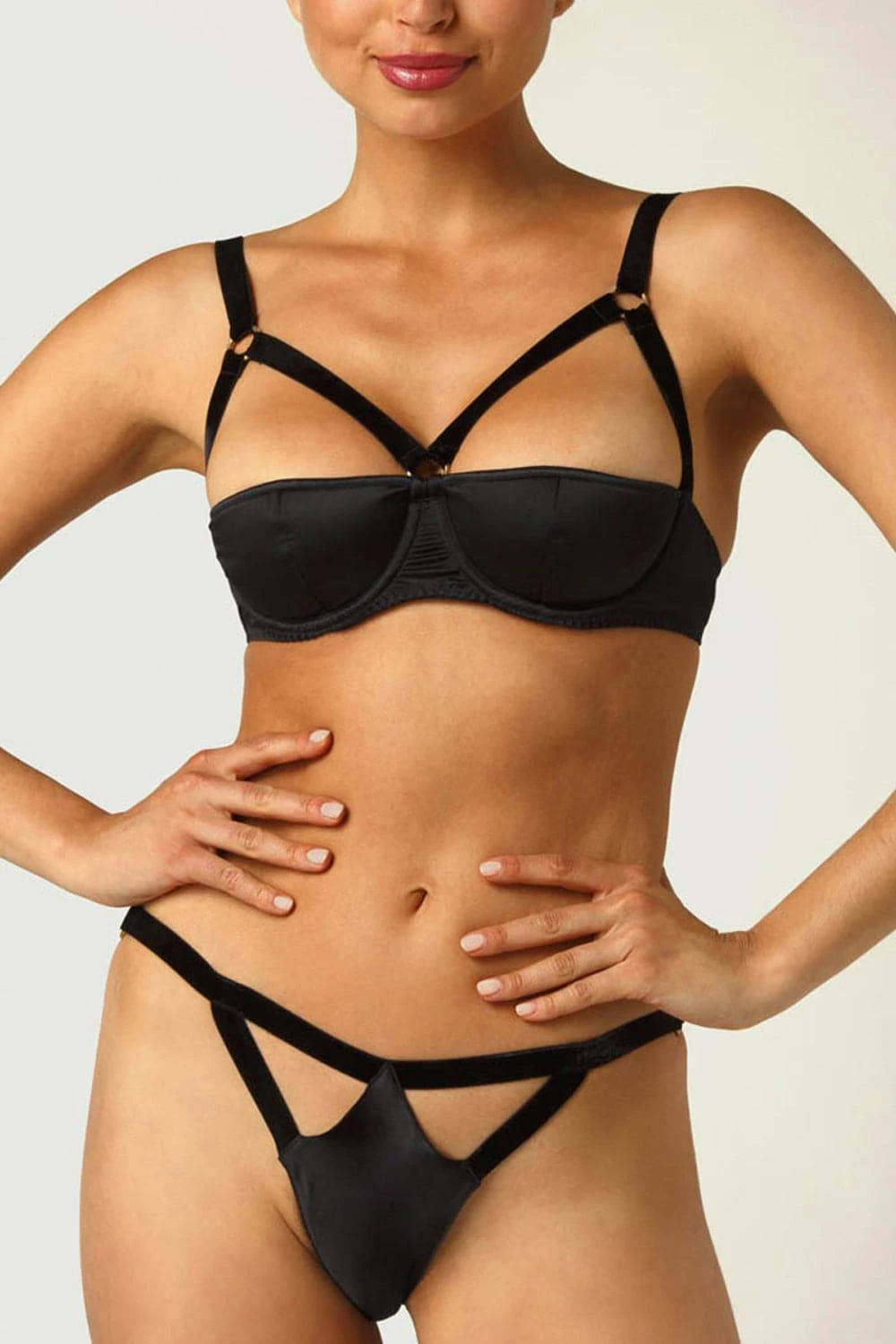 Persephone Underwired Half Cup Balcony Bra 7 Persephone Underwired Half Cup Balcony Bra - Image 5