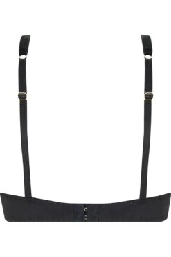 Persephone Underwired Half Cup Balcony Bra 10 Persephone Underwired Half Cup Balcony Bra -Fashion Lingerie Store coco de mer persephone half cup bra ghost back