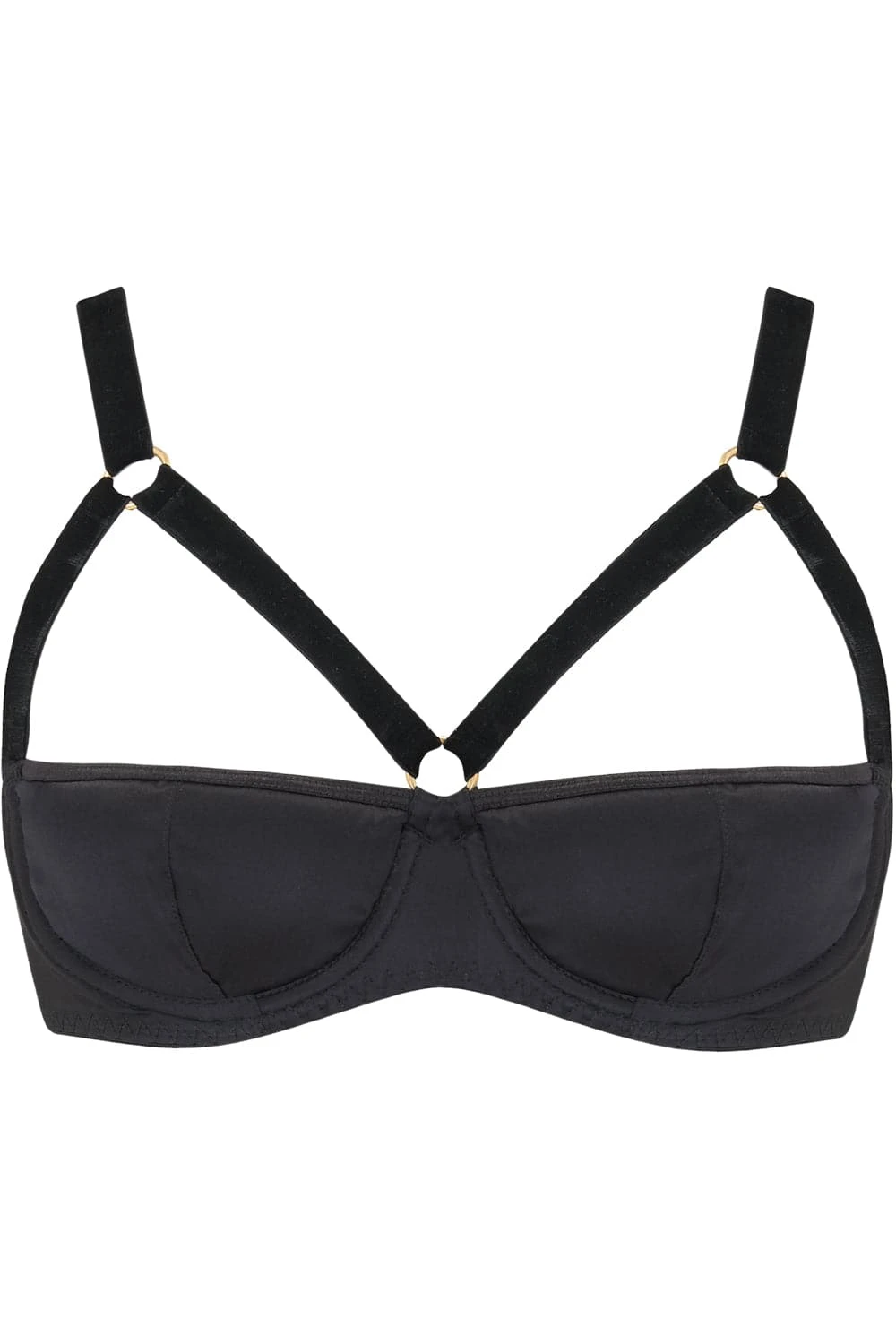 Persephone Underwired Half Cup Balcony Bra 4 Persephone Underwired Half Cup Balcony Bra - Image 2