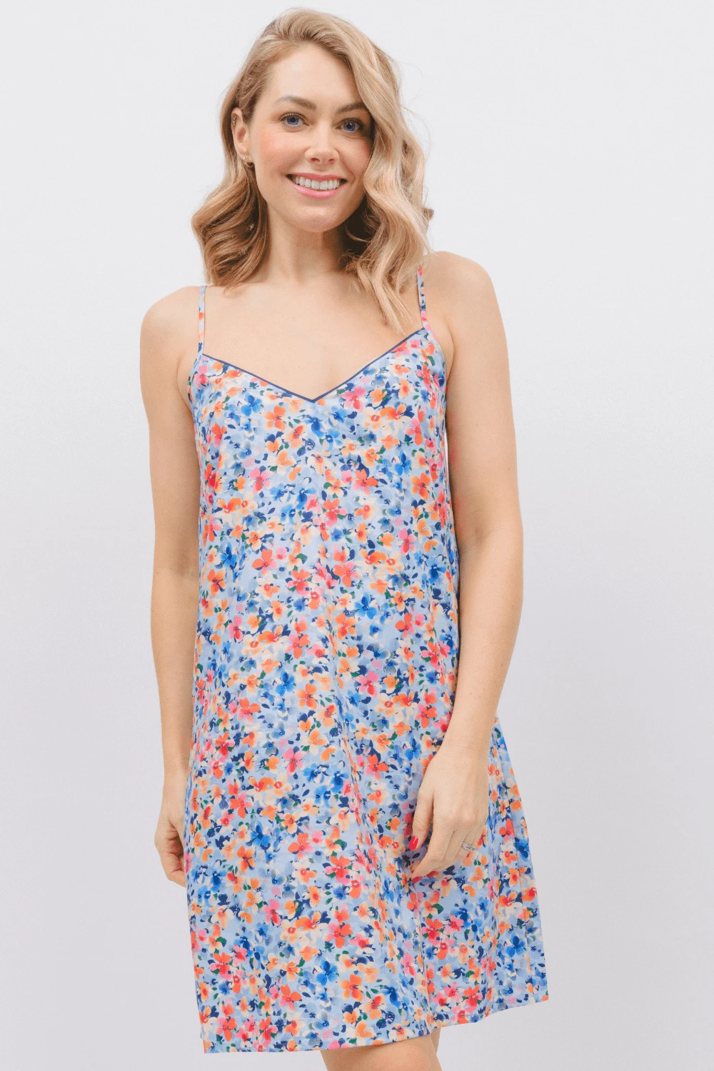 Cyberjammies Bea Ditsy Floral Print Chemise 6 Cyberjammies Bea Ditsy Floral Print Chemise - Image 4