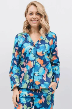 Cyberjammies Bea Floral Print Long Sleeve Pyjama Top, Size UK 8 13 Cyberjammies Bea Floral Print Long Sleeve Pyjama Top, Size UK 8 -Fashion Lingerie Store cyberjammies bea floral print long sleeve pyjama top 1