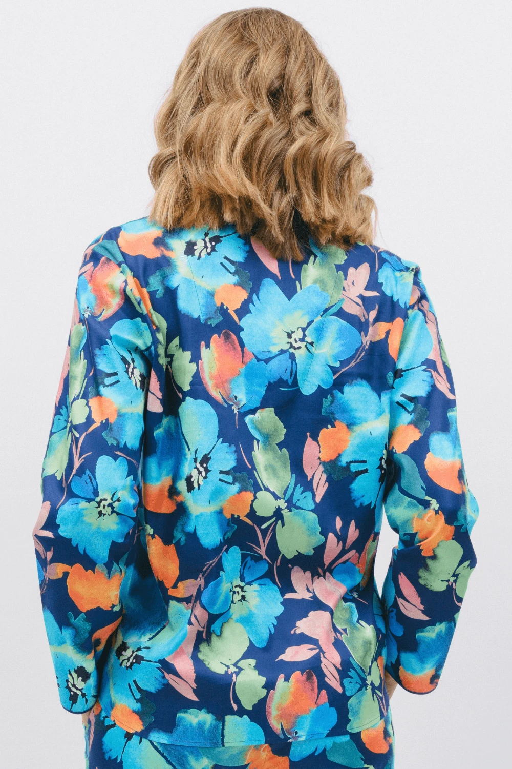 Cyberjammies Bea Floral Print Long Sleeve Pyjama Top, Size UK 8 5 Cyberjammies Bea Floral Print Long Sleeve Pyjama Top, Size UK 8 - Image 3