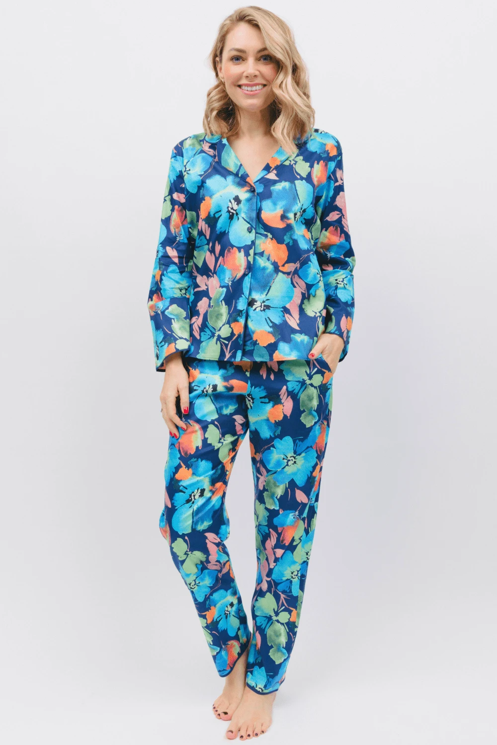 Cyberjammies Bea Floral Print Pyjama Pants 7 Cyberjammies Bea Floral Print Pyjama Pants - Image 5