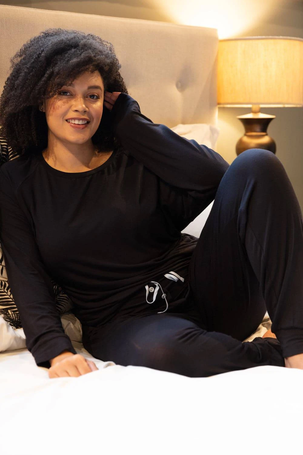 Cyberjammies Beth Black Jersey Pants, Size UK 8 7 Cyberjammies Beth Black Jersey Pants, Size UK 8 - Image 5