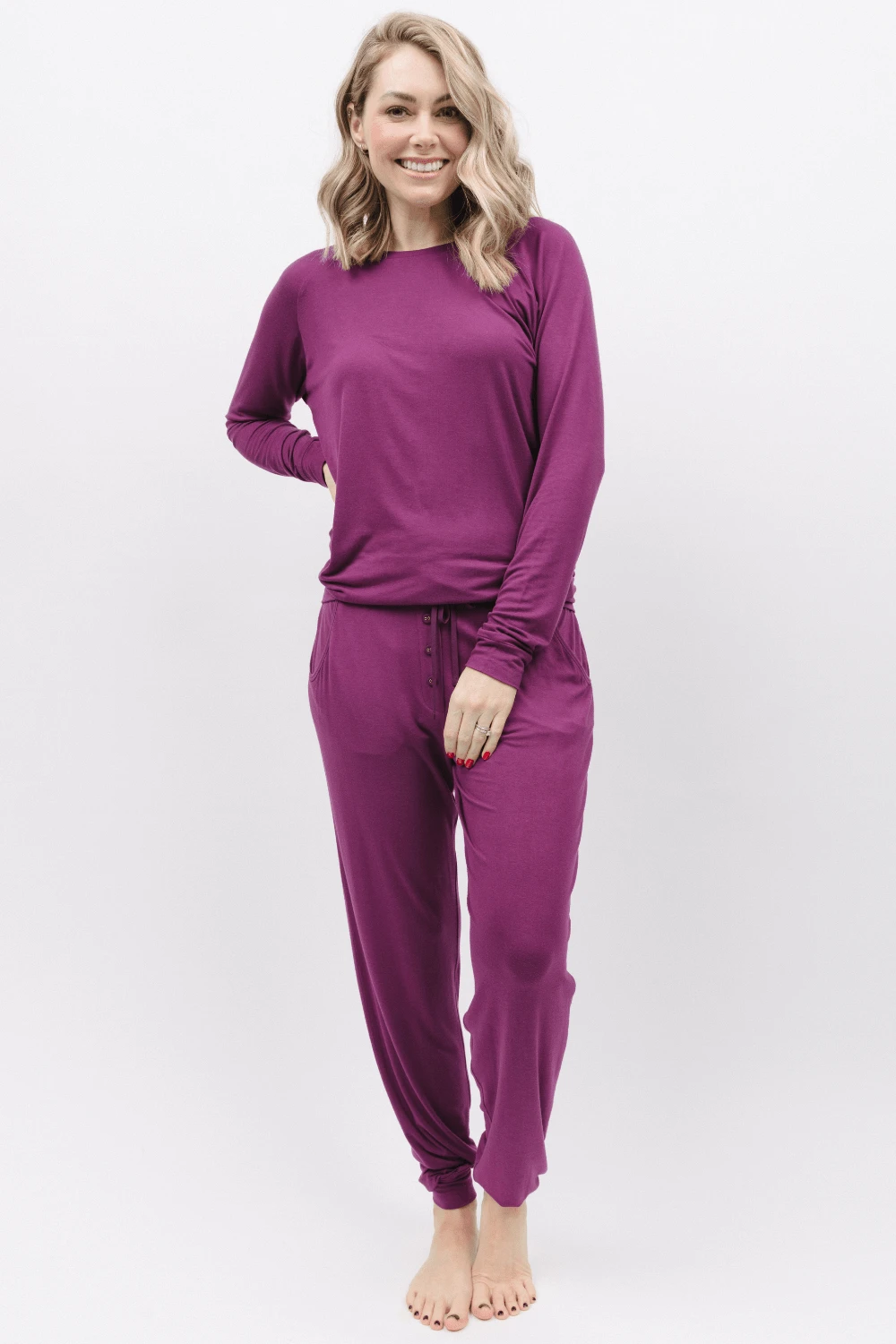 Cyberjammies Carina Magenta Jersey Pants 7 Cyberjammies Carina Magenta Jersey Pants - Image 5
