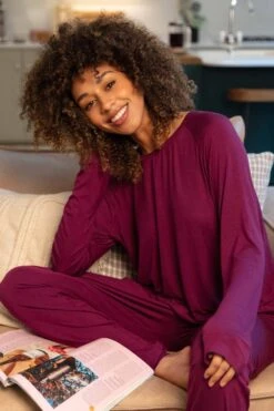 Cyberjammies Carina Magenta Jersey Pants 15 Cyberjammies Carina Magenta Jersey Pants -Fashion Lingerie Store cyberjammies carina jersey pyjama pants 5