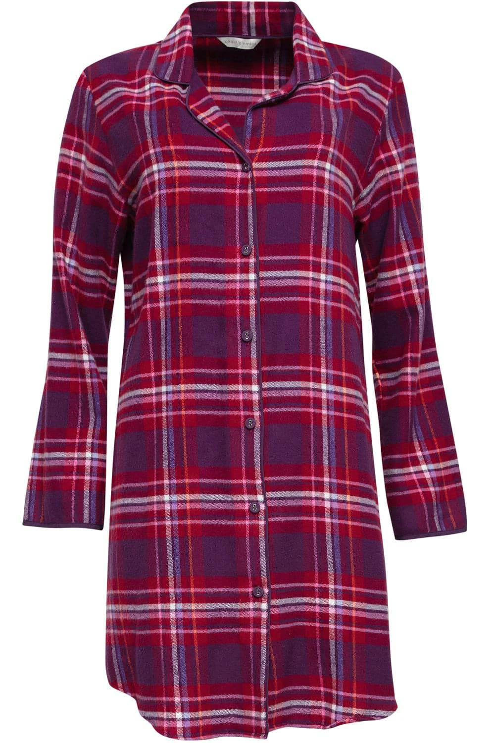 Cyberjammies Clarissa Check Nightshirt 4 Cyberjammies Clarissa Check Nightshirt - Image 2