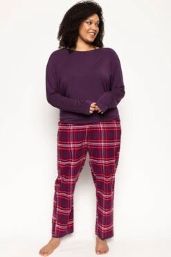 Cyberjammies Clarissa Check Pyjama Pants, Size UK 8 16 Cyberjammies Clarissa Check Pyjama Pants, Size UK 8 -Fashion Lingerie Store cyberjammies clarissa check pyjama pants 9372 2