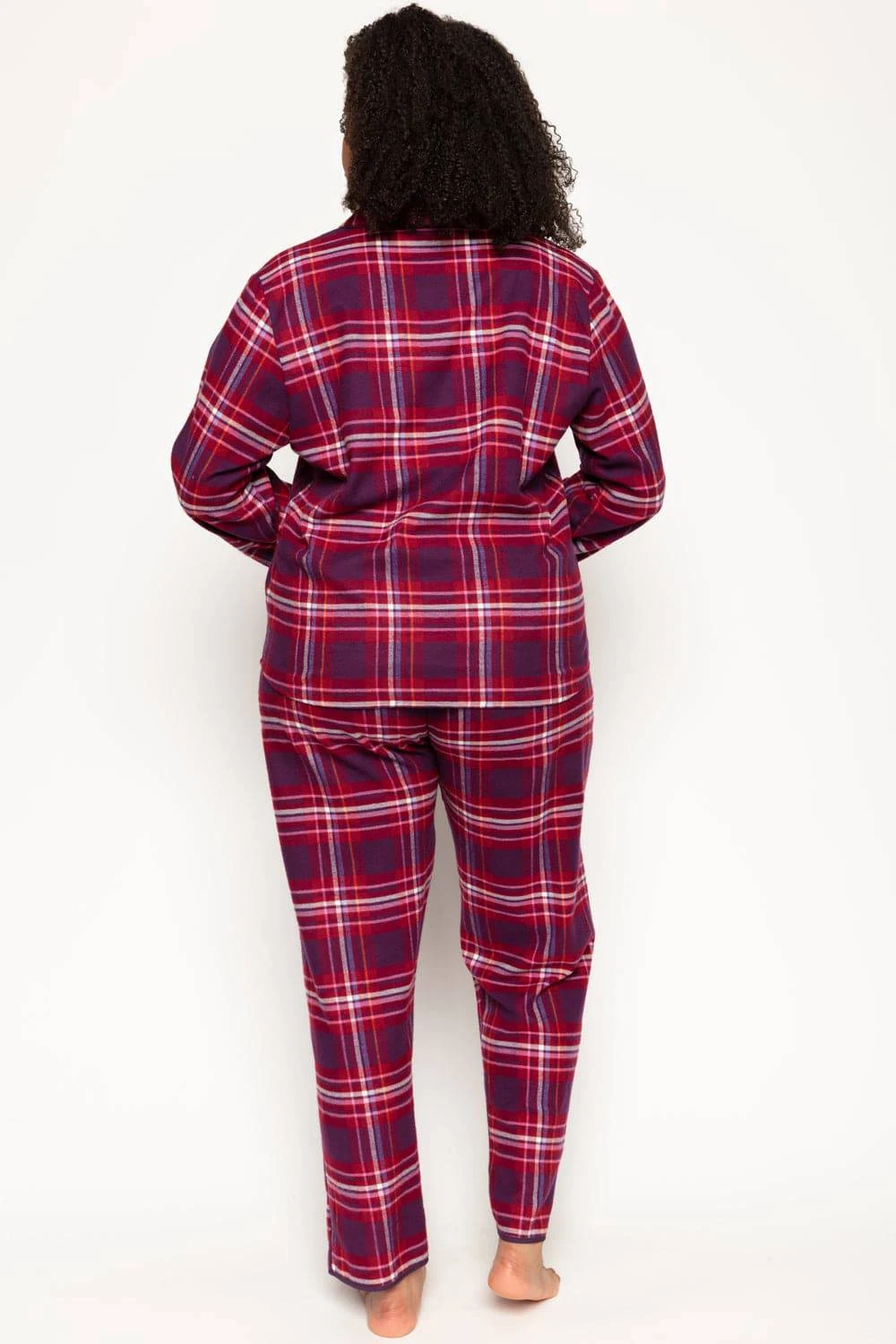 Cyberjammies Clarissa Check Pyjama Pants, Size UK 8 5 Cyberjammies Clarissa Check Pyjama Pants, Size UK 8 - Image 3