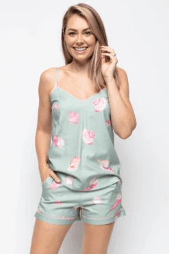Cyberjammies Coral Shell Print Camisole, Size UK 8 14 Cyberjammies Coral Shell Print Camisole, Size UK 8 -Fashion Lingerie Store cyberjammies coral shell print cami 3