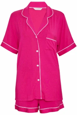 Cyberjammies Hailey Pink Revere Jersey Shorty Set 7 Cyberjammies Hailey Pink Revere Jersey Shorty Set -Fashion Lingerie Store cyberjammies hailey revere jersey shorty set pink ghost
