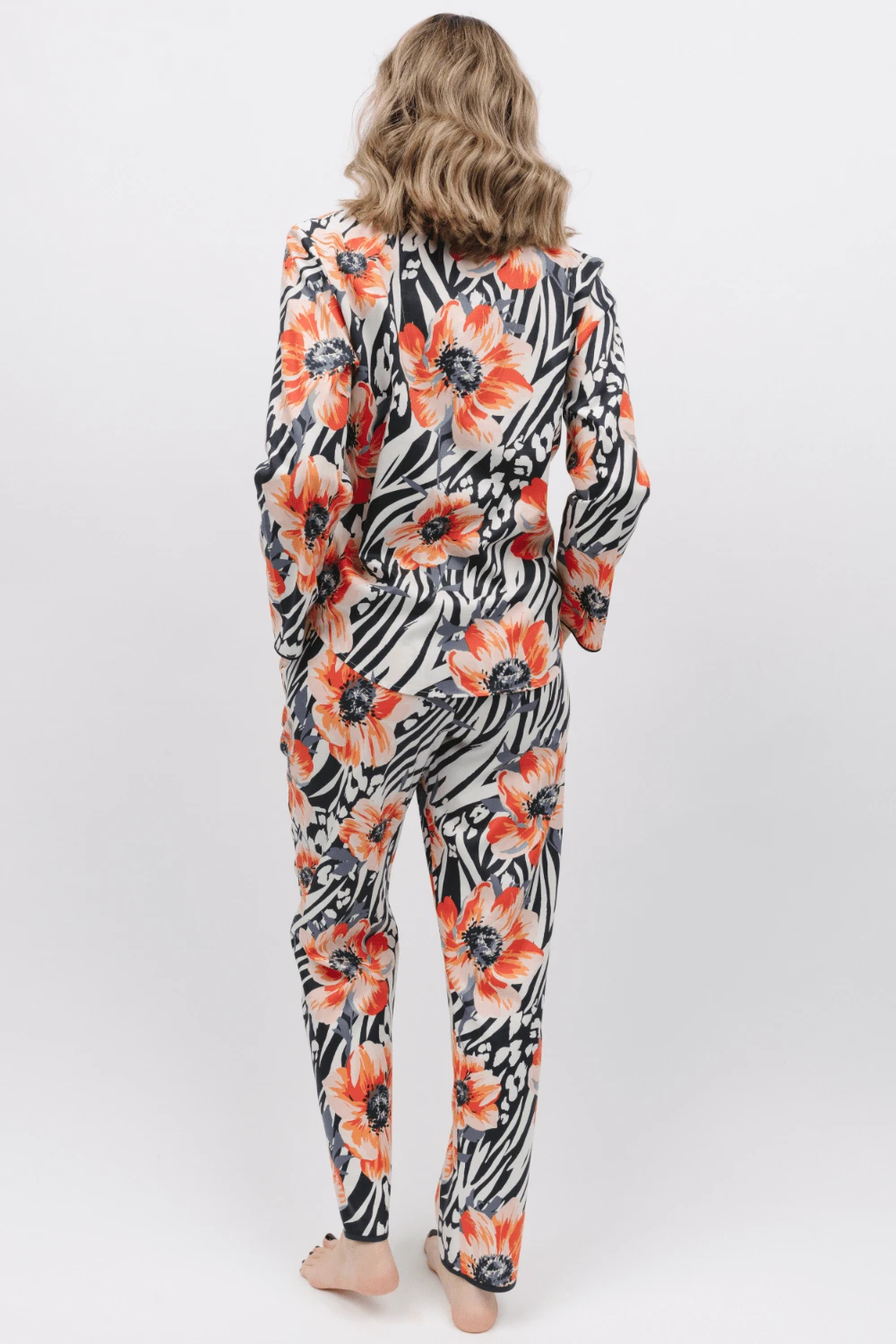 Cyberjammies Nicole Animal Floral Print Pyjama Pants 5 Cyberjammies Nicole Animal Floral Print Pyjama Pants - Image 3