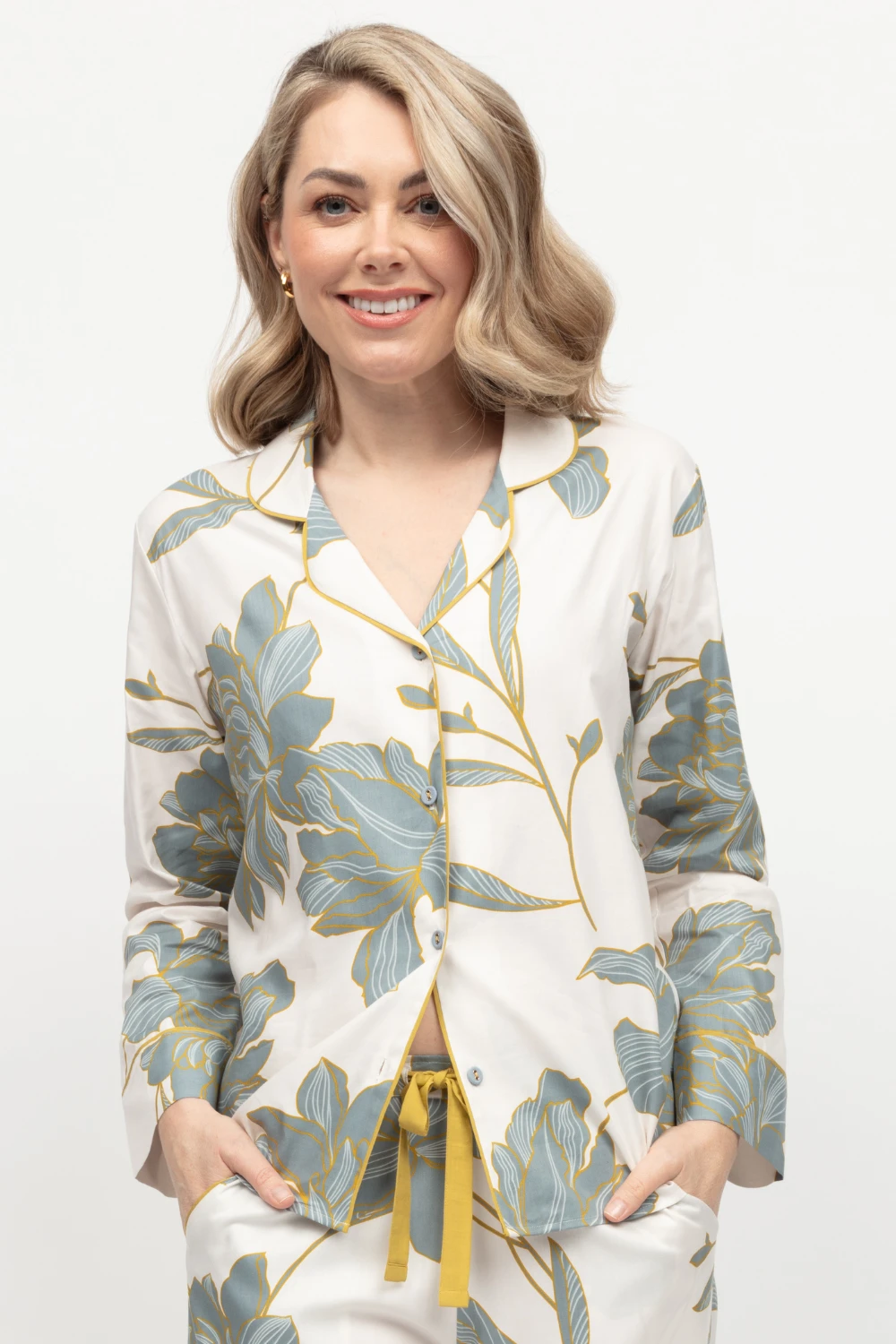 Cyberjammies Piper Floral Print Long Sleeve Pyjama Top 6 Cyberjammies Piper Floral Print Long Sleeve Pyjama Top - Image 4