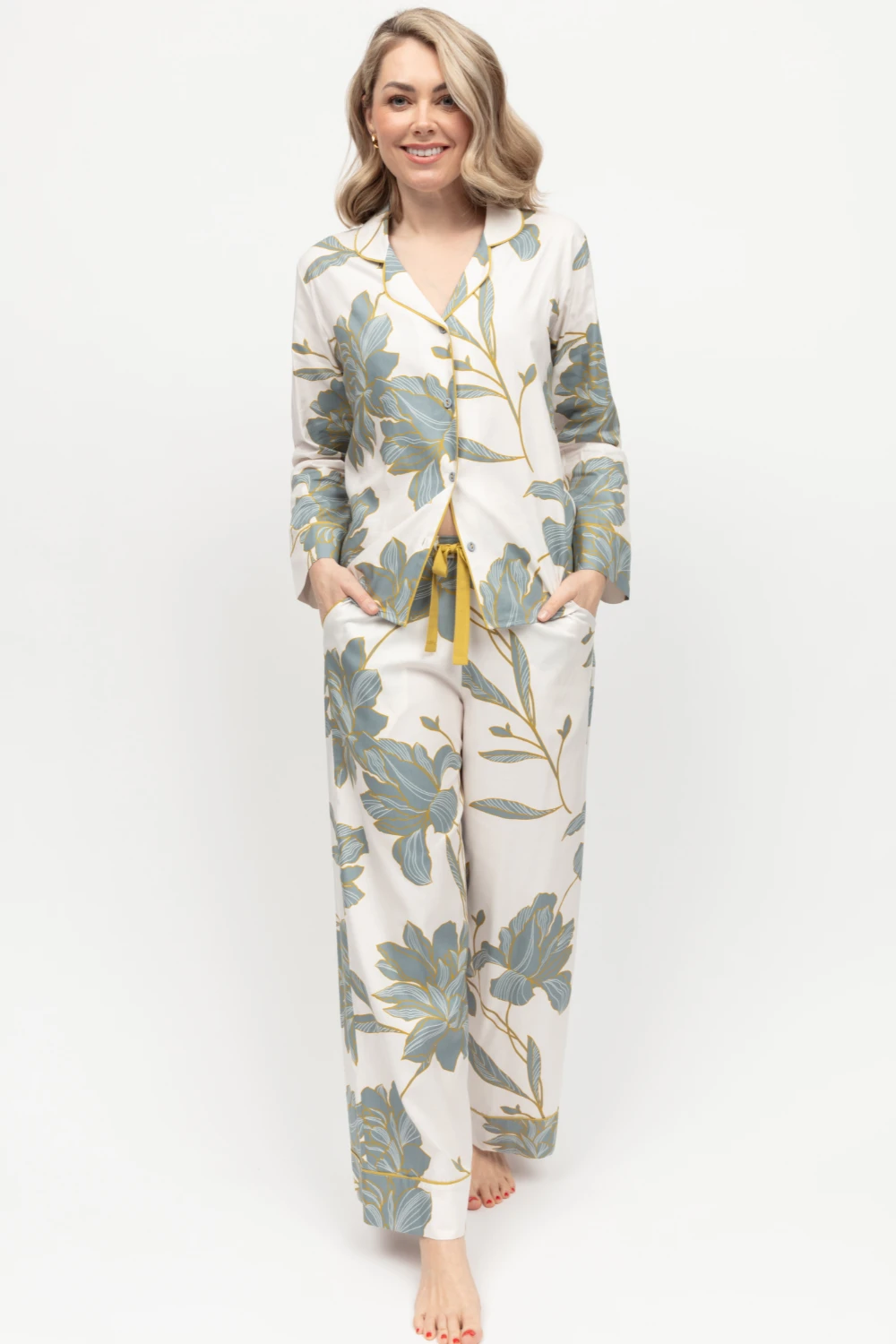 Cyberjammies Piper Floral Print Long Sleeve Pyjama Top 7 Cyberjammies Piper Floral Print Long Sleeve Pyjama Top - Image 5