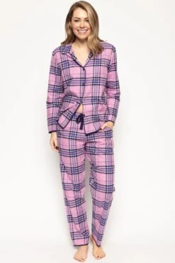 Cyberjammies Violet Check Pyjama Top 13 Cyberjammies Violet Check Pyjama Top -Fashion Lingerie Store cyberjammies violet check pyjama top 9463 2