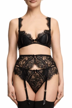 Claudette Plunge Underwired Bra 8 Claudette Plunge Underwired Bra -Fashion Lingerie Store dita von teese claudette plunge underwired bra black 3