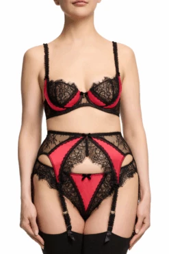 Glamcatcher Open Back Brief 8 Glamcatcher Open Back Brief -Fashion Lingerie Store dita von teese glamcatcher open back brief black runway red 3