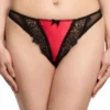 Glamcatcher Thong 2 Glamcatcher Thong -Fashion Lingerie Store dita von teese glamcatcher thong black runway red 1
