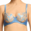 Rosabelle Underwire Bra In Ethereal Blue 2 Rosabelle Underwire Bra In Ethereal Blue -Fashion Lingerie Store dita von teese rosabelle underwire bra ethereal blue 3