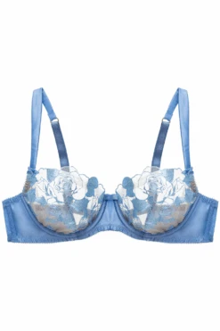 Rosabelle Underwire Bra In Ethereal Blue 10 Rosabelle Underwire Bra In Ethereal Blue -Fashion Lingerie Store dita von teese rosabelle underwire bra ethereal blue ghost