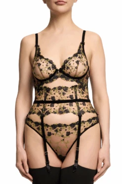 Rosewyn Plunge Bra 11 Rosewyn Plunge Bra -Fashion Lingerie Store dita von teese rosewyn plunge bra black 3