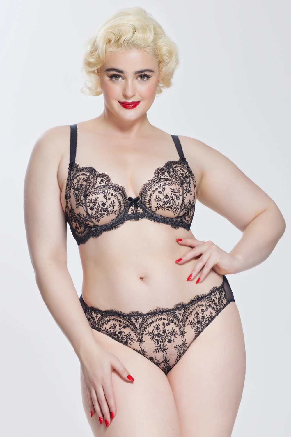 Severine Underwire Bra In Black 8 Severine Underwire Bra In Black - Image 6