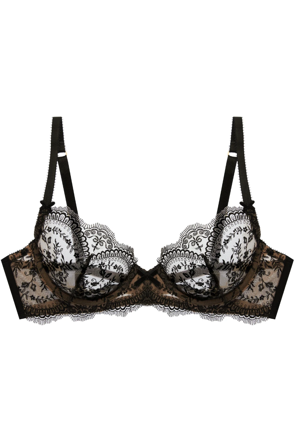 Severine Underwire Bra In Black 4 Severine Underwire Bra In Black - Image 2