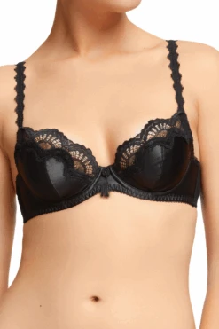 Starlift Balconette Bra -Fashion Lingerie Store dita von teese starlift balconette bra black 3