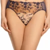 Victresse High Waist Brief In After Dark 2 Victresse High Waist Brief In After Dark -Fashion Lingerie Store dita von teese victresse brief after dark 1