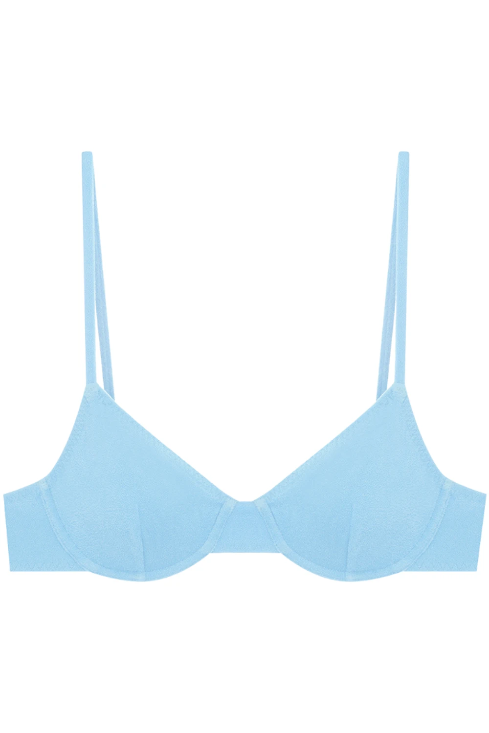 DORA LARSEN Phoebe Underwired Bikini Top Blue 4 DORA LARSEN Phoebe Underwired Bikini Top Blue - Image 2