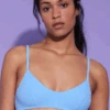 DORA LARSEN Phoebe Wireless Bikini Top Blue 1 DORA LARSEN Phoebe Wireless Bikini Top Blue -Fashion Lingerie Store dora larsen phoebe wireless bikini top 1